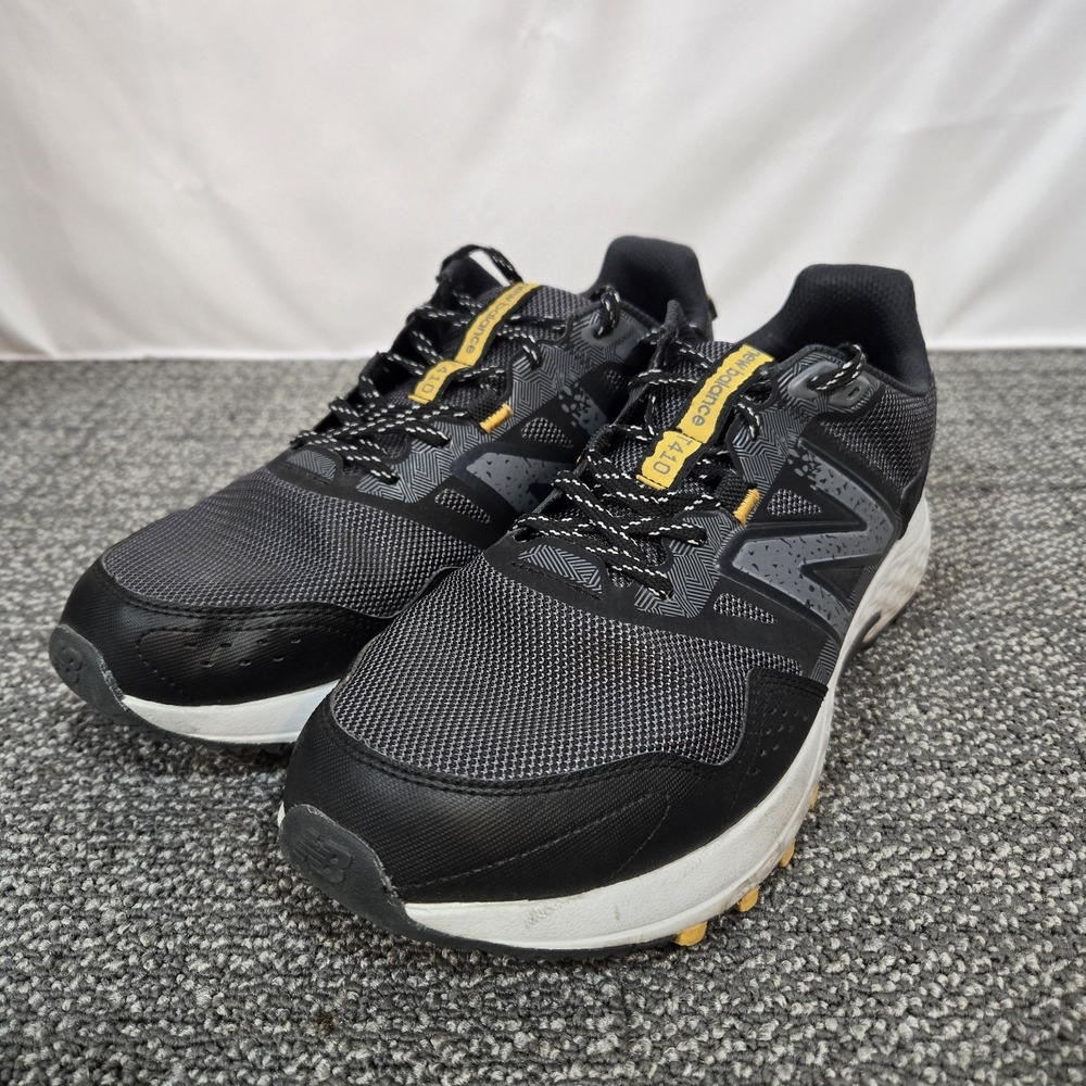 New Balance 410v8 Trail Running Shoes Men's 12 4E Extra Wide Black MT410LG8